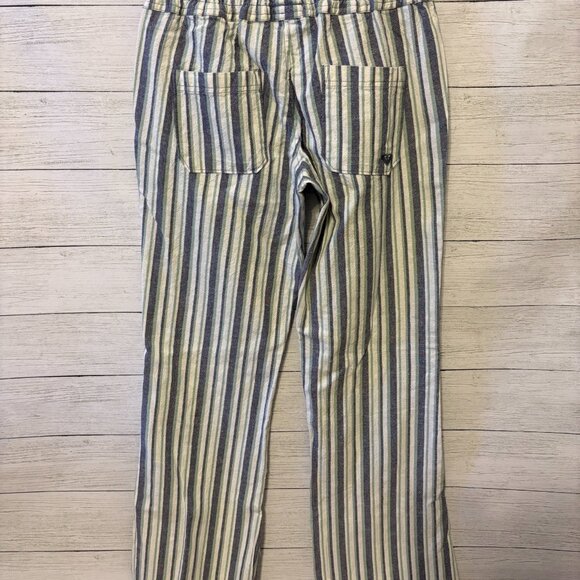 NWT Roxy Oceanside Striped Linen Blend Pants Size Small - Picture 5 of 5